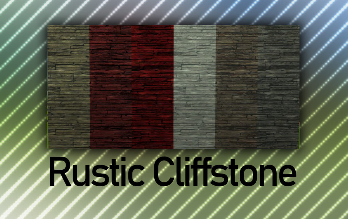 The Sims 4 Rustic Cliffstone wallpaper