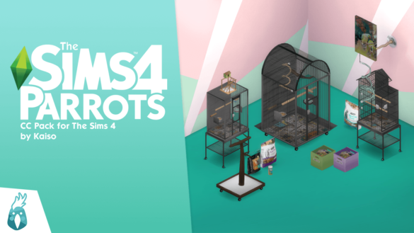 The Sims 4 The Sims 4 Parrot CC Pack
