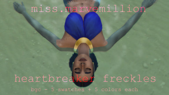 heartbreaker freckles