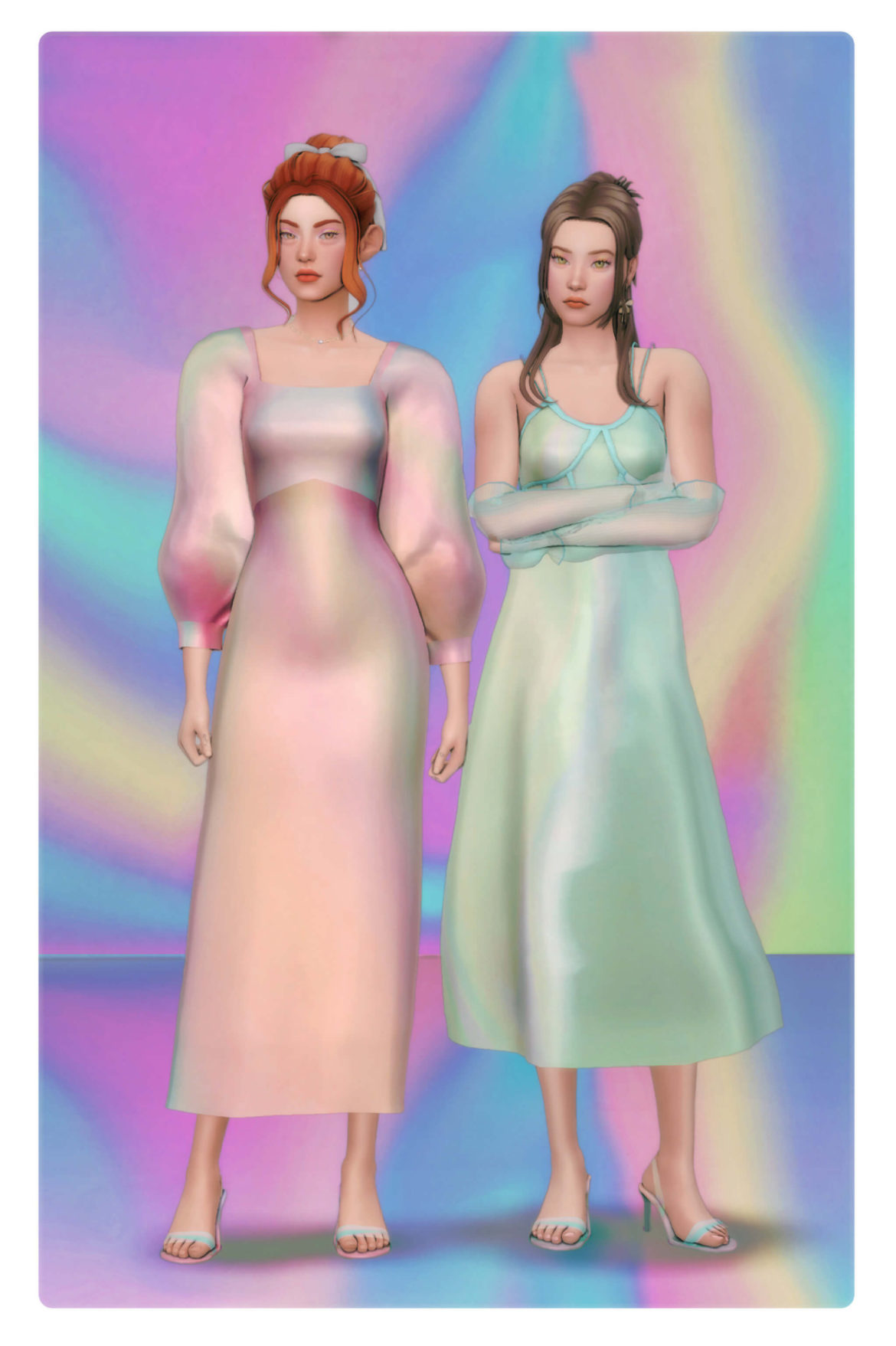 holography dress 3 items