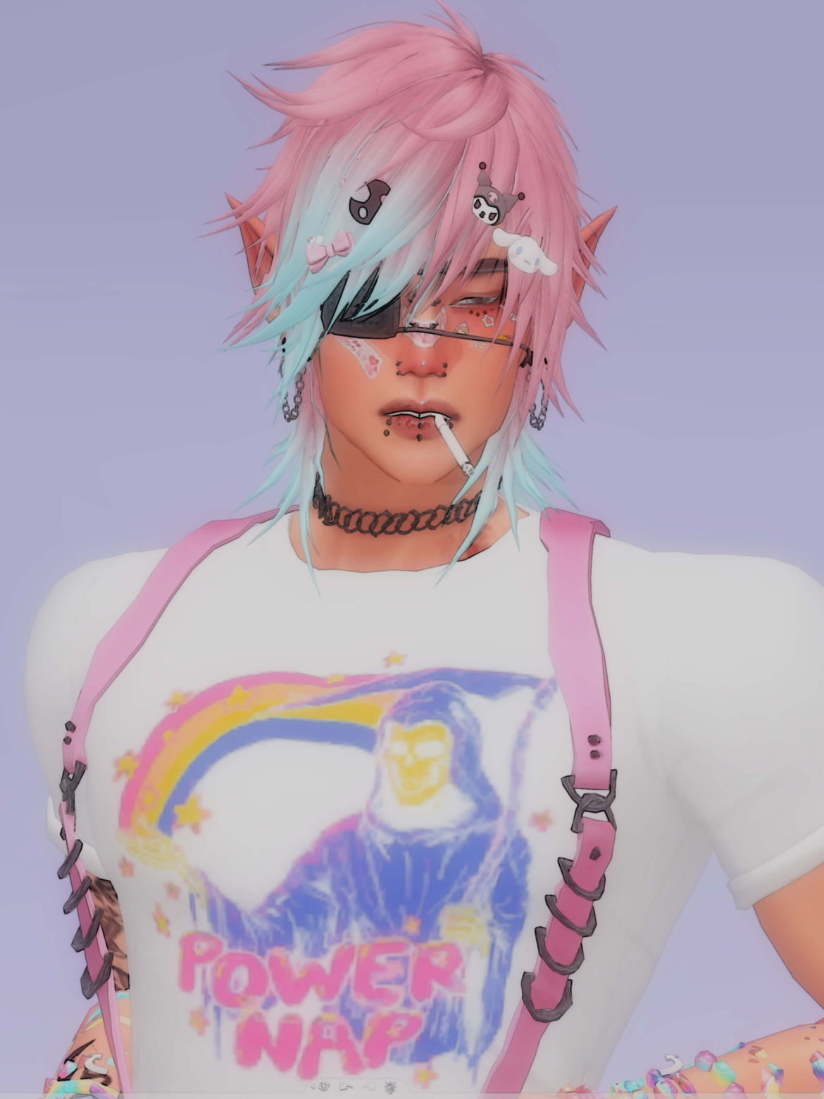 Sim REQUESTZ pastel punk