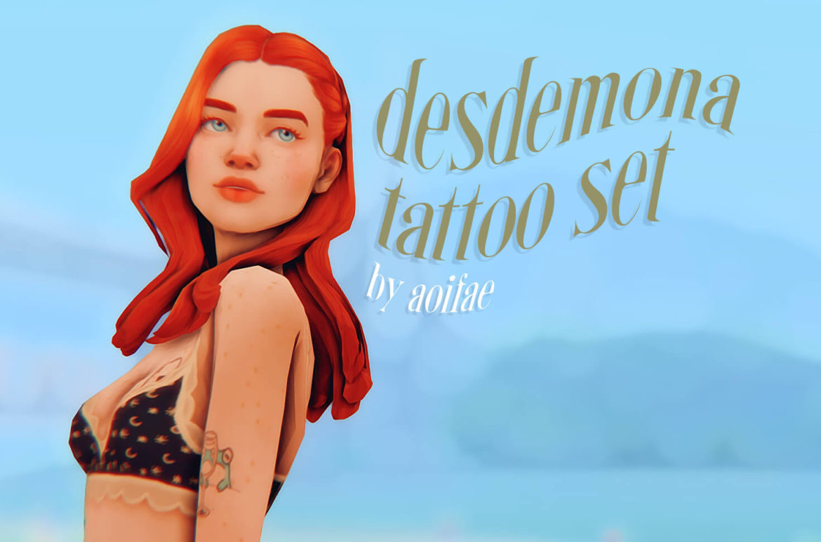 desdemona tattoo set by aoifae
