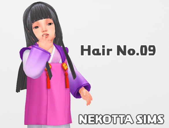 hair no09 for toddler
