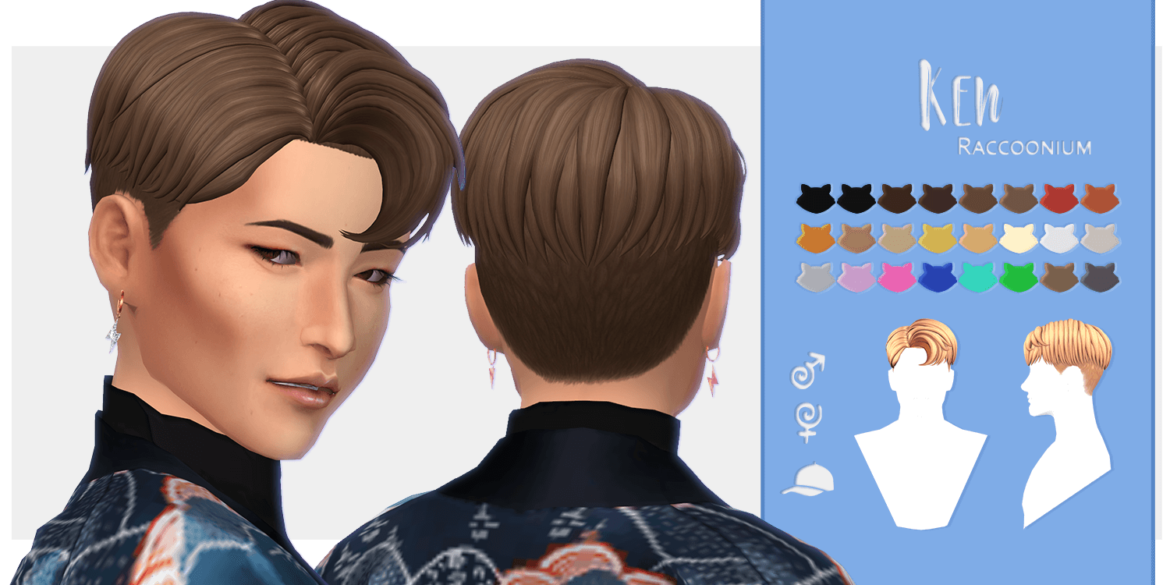 Ken hair Both frames