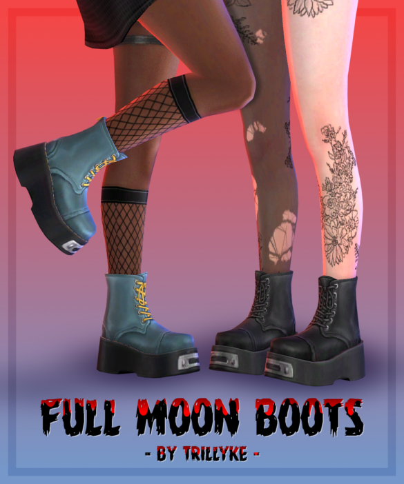 full moon boots werewolves game pack
