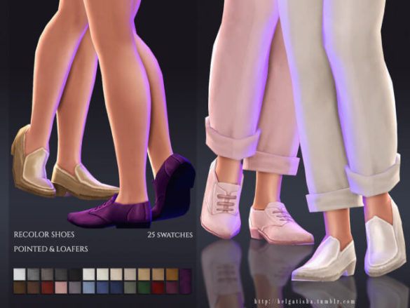 helgatisha Pointed Loafers male shoes