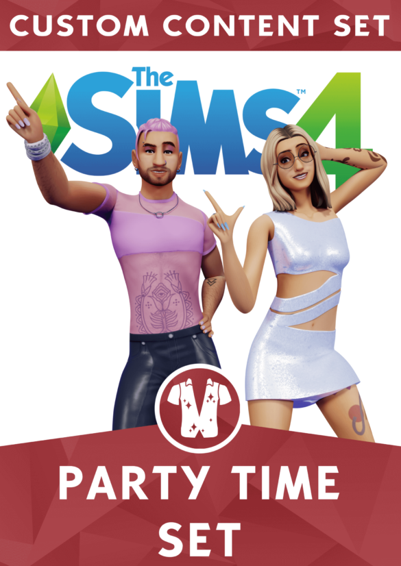 party time set 11 unique cas items