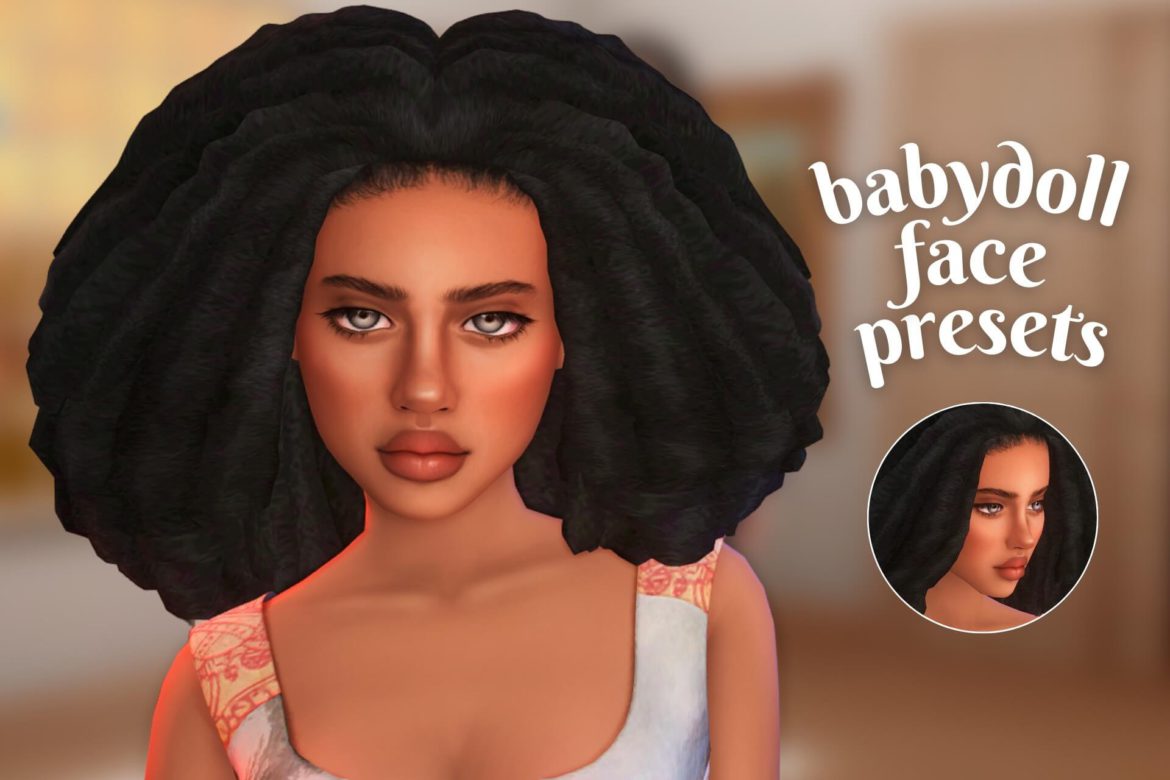 babydoll face presets pack 3