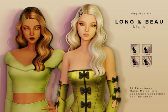 Liana long beautiful set