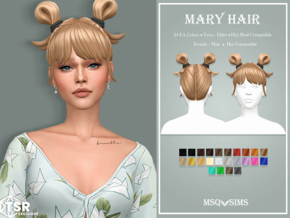 Mary Maxis Match hair