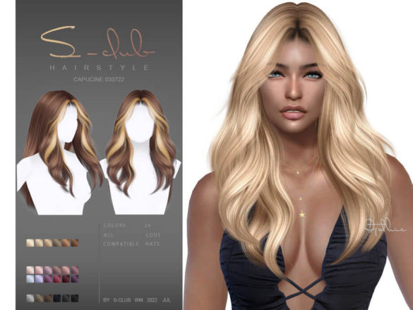 MI-LONG WAVY hairstyle CAPUCINE