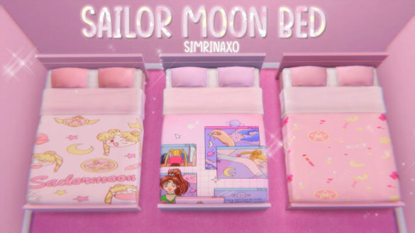 sailor moon bed