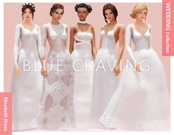sims 4 cc wedding collectio