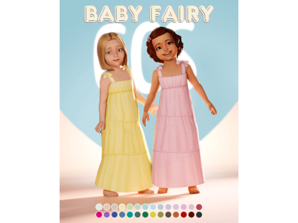Toddler MM Sleeveless Maxi Dress