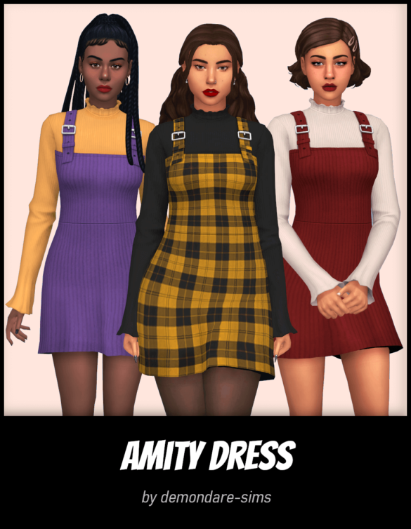 amity dress cute dress for autumn - MiCat Game