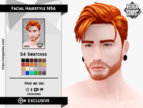 Facial Hair Style N56
