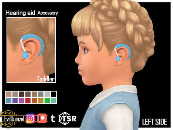 Hearing Aid Toddler Left side Accessory