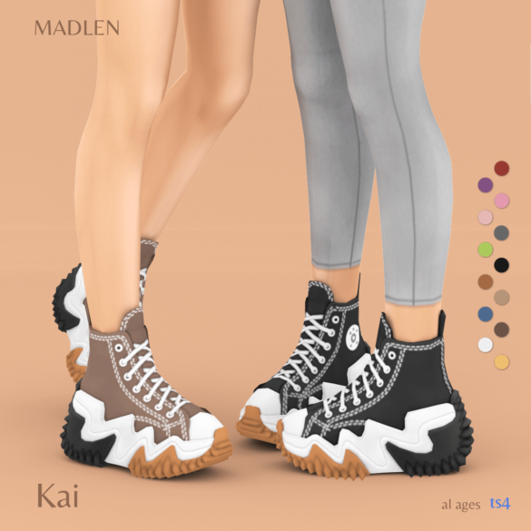 kai sneakers unisex high top shoes