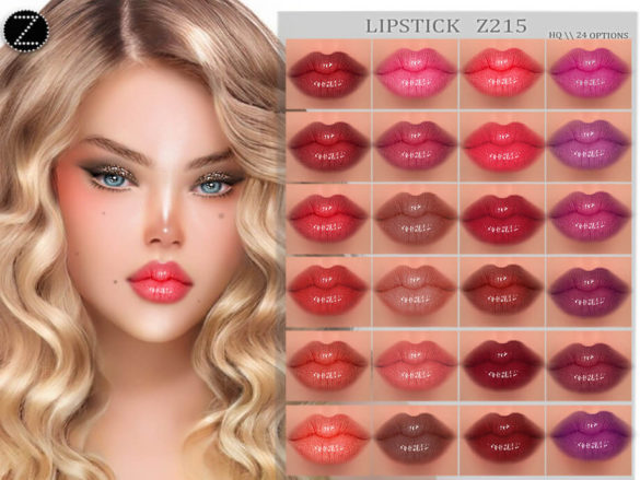 LIPSTICK Z215 THE sims 4