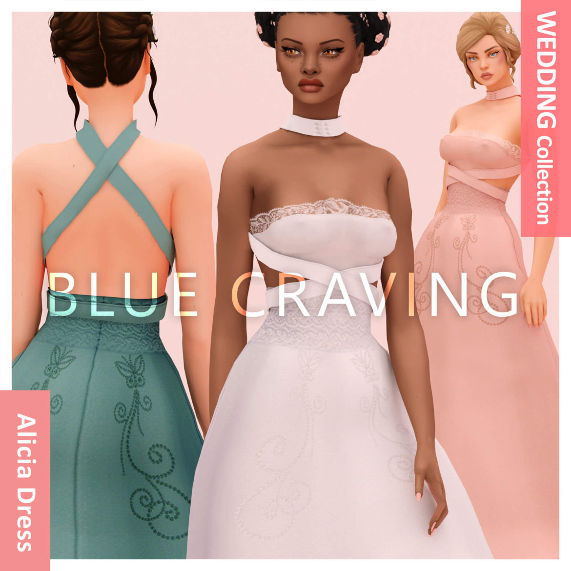 sims 4 cc alicia wedding dress download