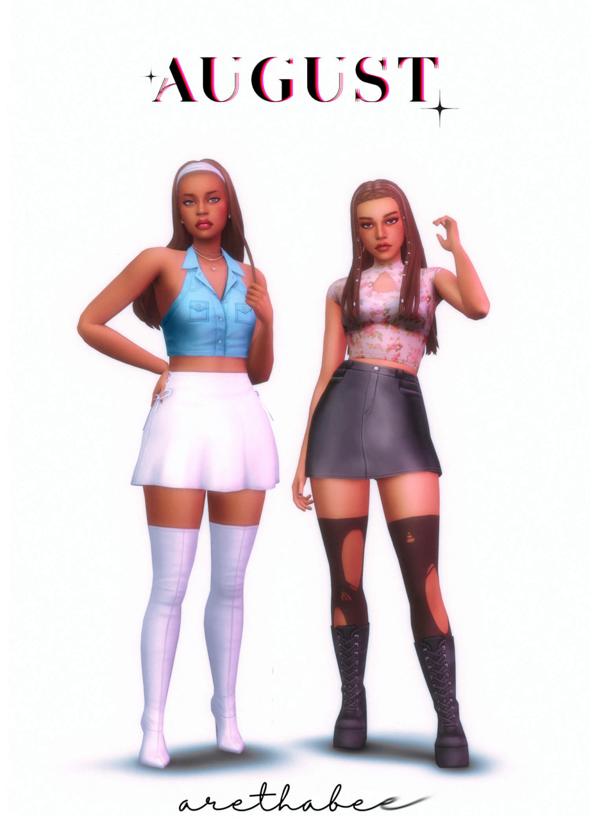 arethabee bloom hair top