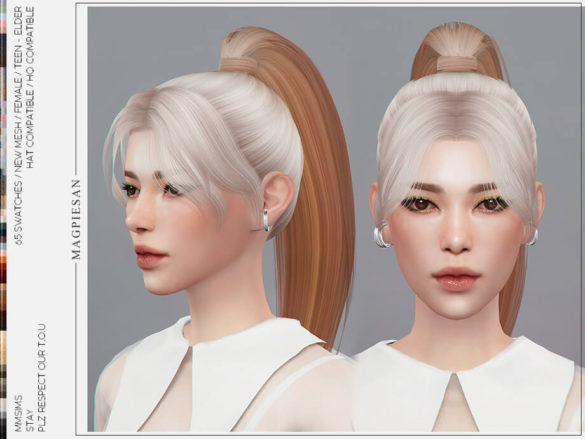 Stay korean female Hair