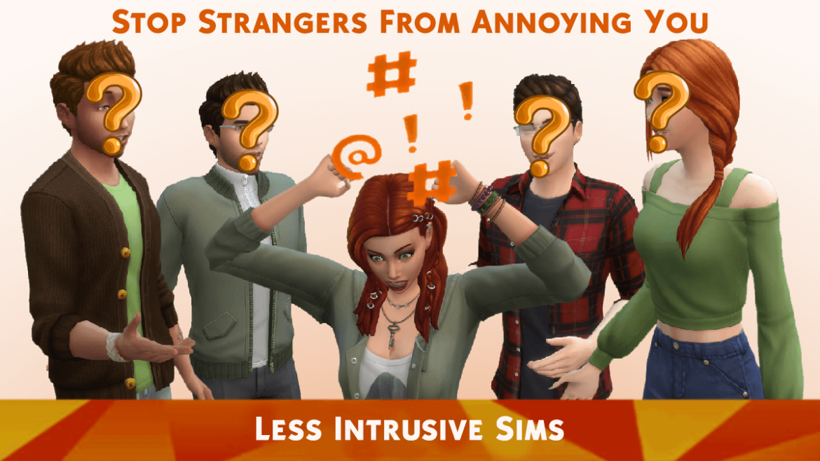 Less Intrusive Sims by TURBODRIVER