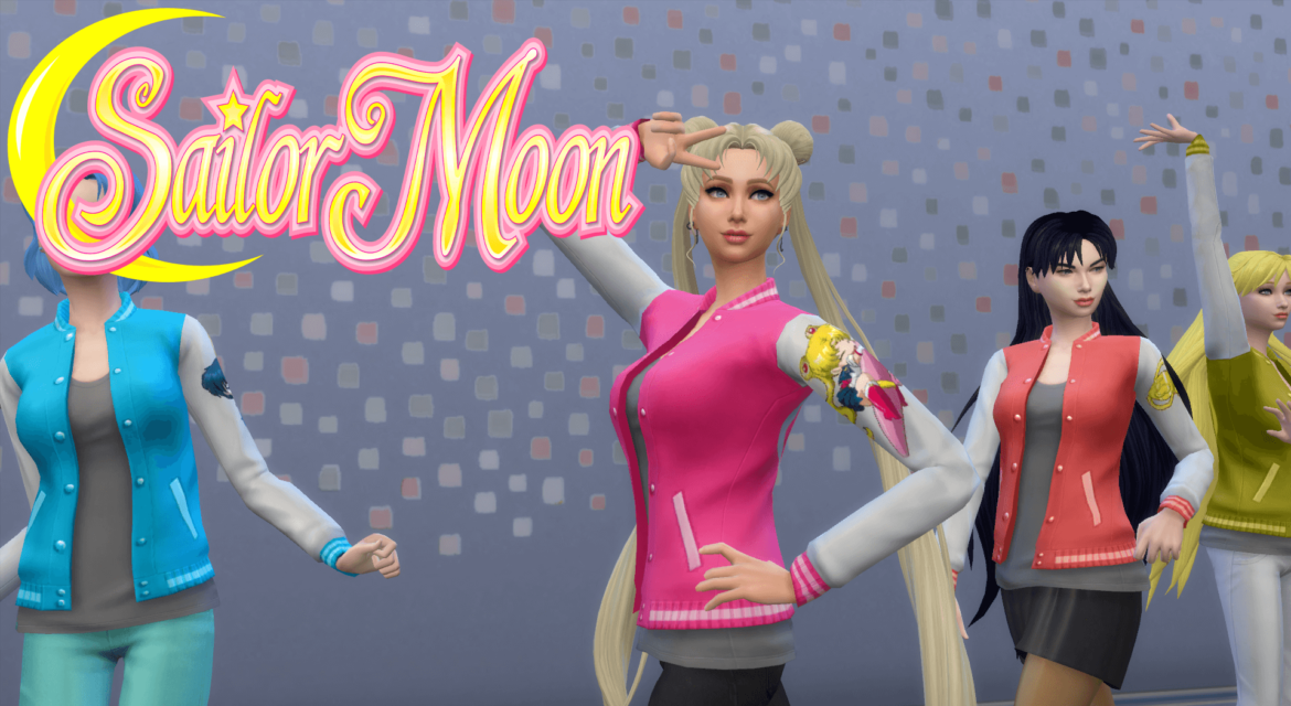 Sailor Moon Lettermen Jackets