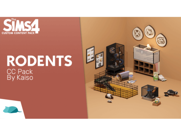 the sims 4 rodents by kaiso