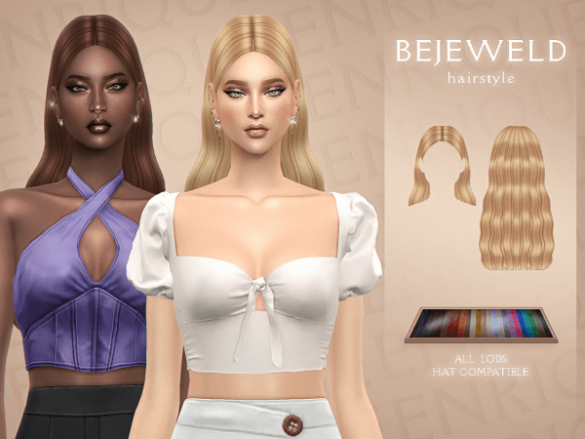 EnriqueS4 Bejeweld Hairstyle