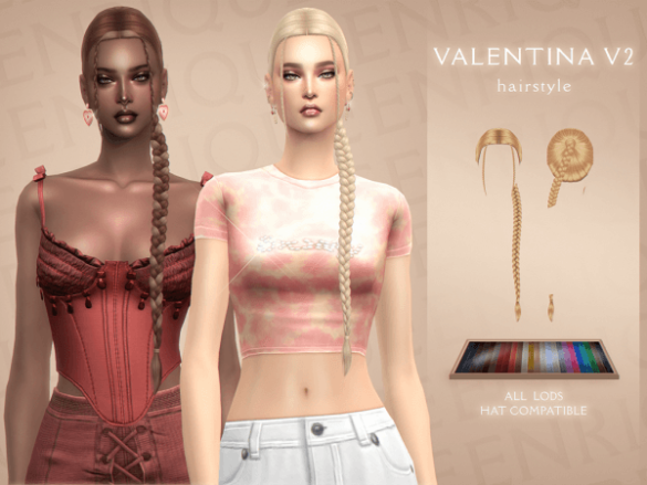 EnriqueS4 Valentina Hairstyle V2