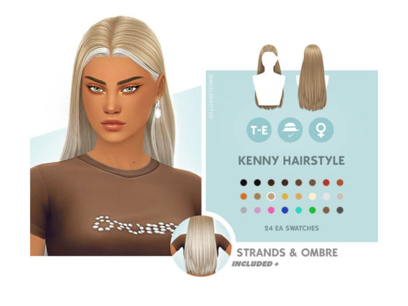 Kenny Hairstyle Set by simcelebrity00