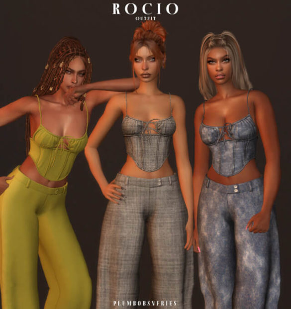 rocio outfit Top & Bottom