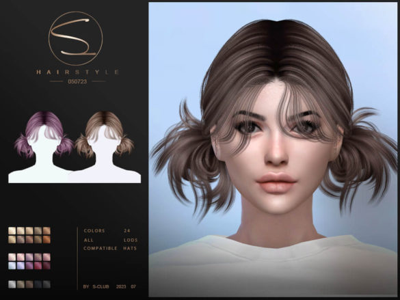 Cute Double buns hairtstyle JEANIE