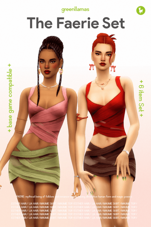 The Faerie Set (6 items) | greenllamas