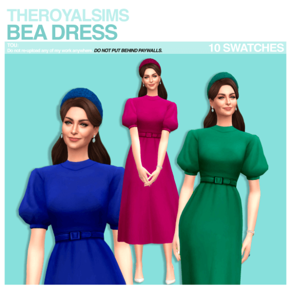 THEROYALSIMS BEA DRESS