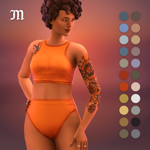 Truly Basic Swimsuit - 22 swatches