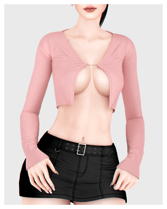 Chain Tied Cardigan