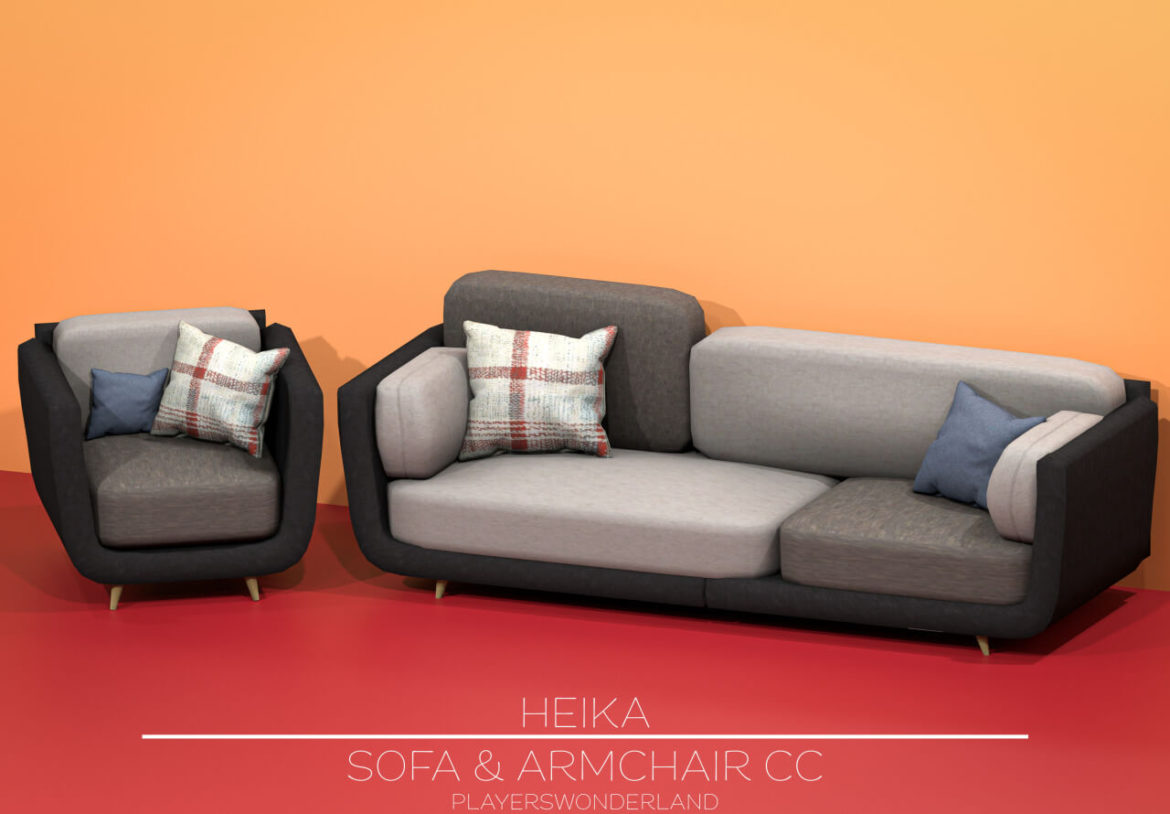 Heika - Sofa & Armchair CC