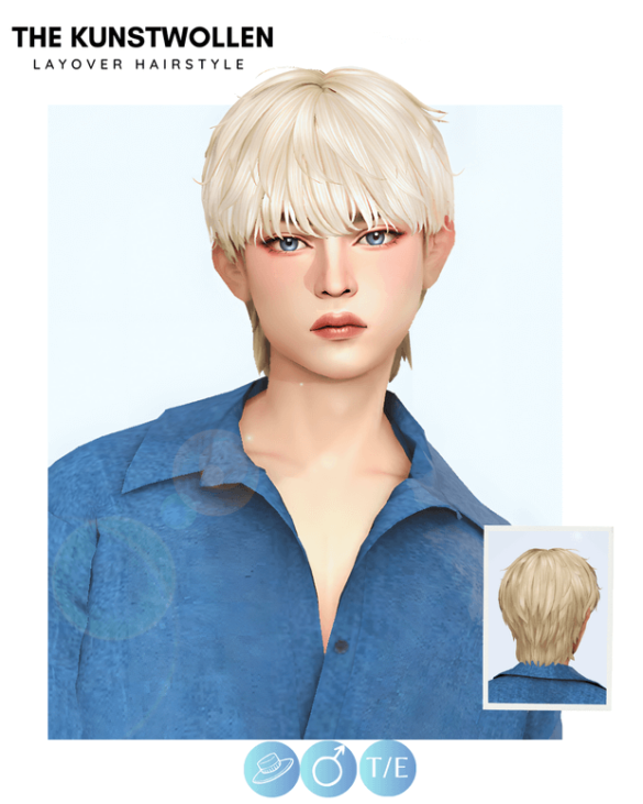 Layover hairstyle