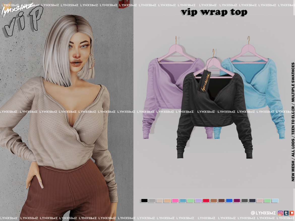 VIP Wrap Top