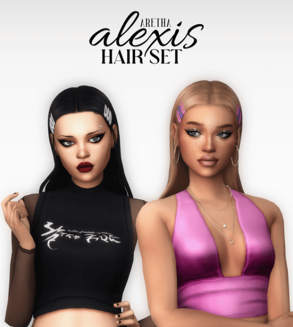 alexis hair set