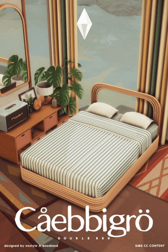 Caebbigro Double Bed