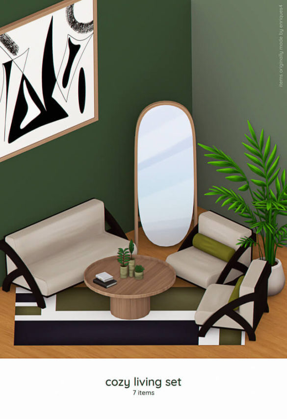 Cozy Living Set by Enriques4