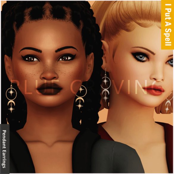Put A Spell - Pendant Earrings