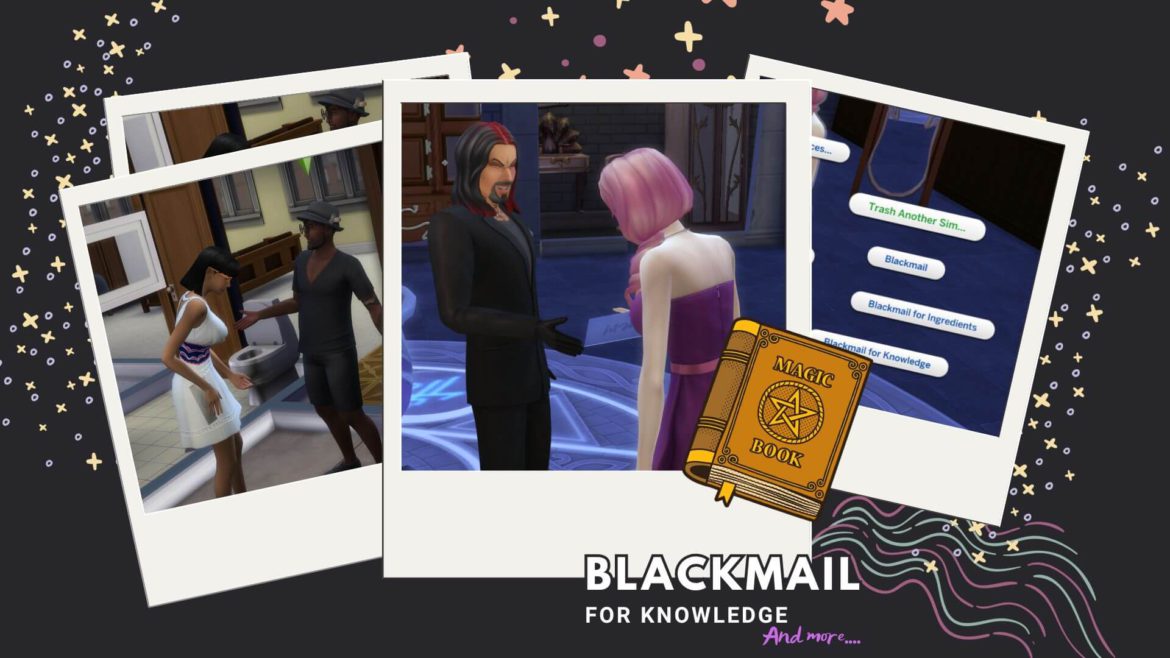 Spellcaster can Blackmail for Knowledge