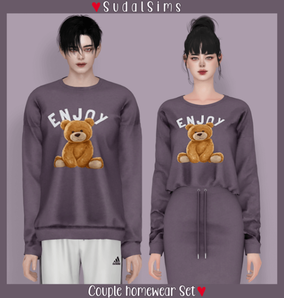 [sudal] Couple homewear Set