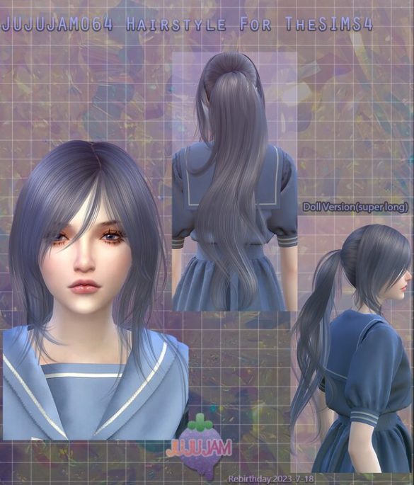 Jujujam064 Hair SuperLong