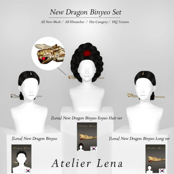 [Atelier Lena] New Dragon Binyeo Set