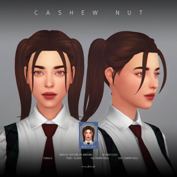 MMSIMS Hair Cashew nut